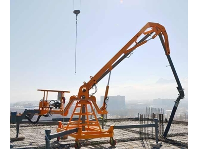 5 Metre Mobil Tekerlekli Hidrolik Beton Dağıtıcı - Atabey Ps 05 - 2