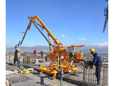 5 Metre Mobil Tekerlekli Hidrolik Beton Dağıtıcı - Atabey Ps 05 - 4