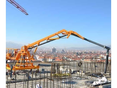 5 Metre Mobil Tekerlekli Hidrolik Beton Dağıtıcı - Atabey Ps 05 - 1