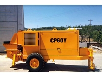 18-21 m3/h Capacity Trailer Mounted Concrete Pump - Atabey Cp 25 - 1