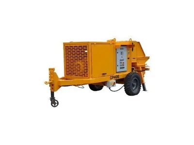 31-33 M3/Hour Capacity Trailer Mounted Concrete Pump - Atabey Cp 40