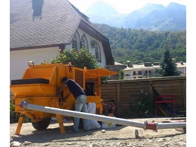 31-33 M3/Hour Capacity Trailer Mounted Concrete Pump - Atabey Cp 40 - 3