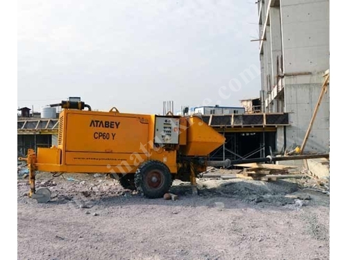 32-36 M3/Hour Capacity Trailer-Mounted Concrete Pump - Atabey Cp 50
