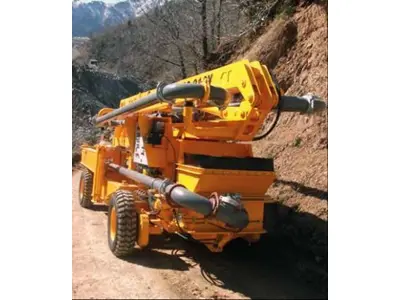38-42 Cubic Meter Per Hour Capacity Diesel Engine Remote Controlled Boom Concrete Pump - Atabey Scp 40.324