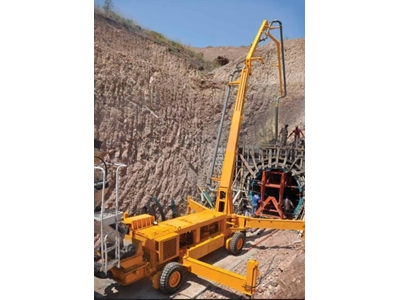38-42 Cubic Meter Per Hour Capacity Diesel Engine Remote Controlled Boom Concrete Pump - Atabey Scp 40.324 - 1