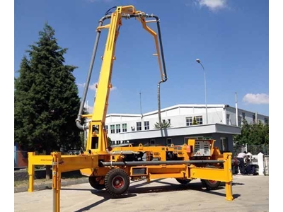 77-82 M3/Saat Kapasiteli Dizel Motorlu Uzaktan Kumandalı Bomlu Beton Pompası - 3