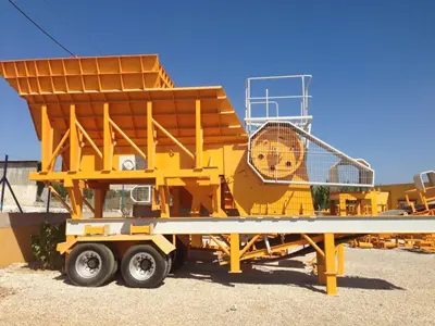 GNR 100 Mobile Jaw Crusher Cone Crusher