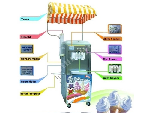 Soft Dondurma Makinesi - KNH