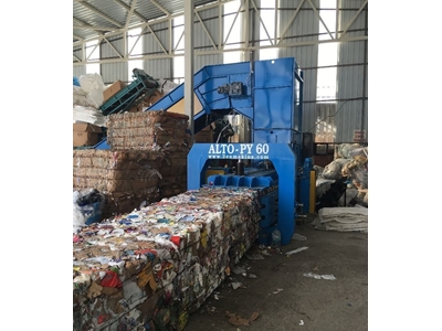 Yatay Balya Pres Makinası 600-800 Kg Alto Py60  - 1