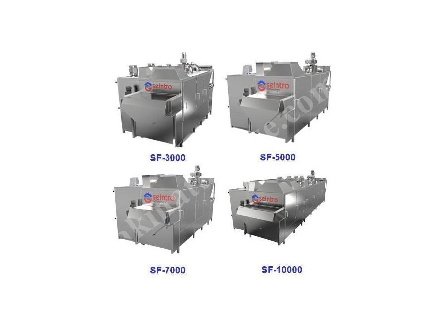 Seintro SF 5000 350 -750 Kg/Saat Kuruyemiş Kavurma Fırını Seintro SF ...