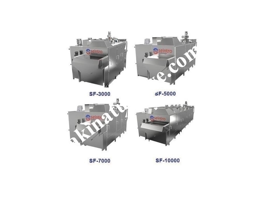 350-1000 Kg/Saat Kuruyemiş Kavurma Fırını