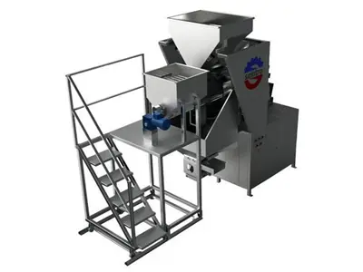 400-700 Kg/Saat Yarı Otomatik Kuruyemiş Tuzlama Makinası 