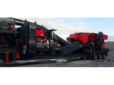 200-250 Ton/Hour Crushing Screening Mobile Crusher Plant