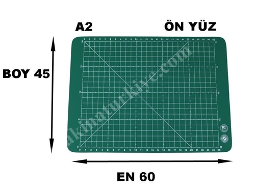 358 PVC Double-sided A2 600X450mm Cut Mat for Patchwork Cutting