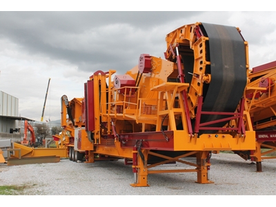 150-240 Ton / Saat Mobil Konkasör Taş Kırma Tesisi - 1