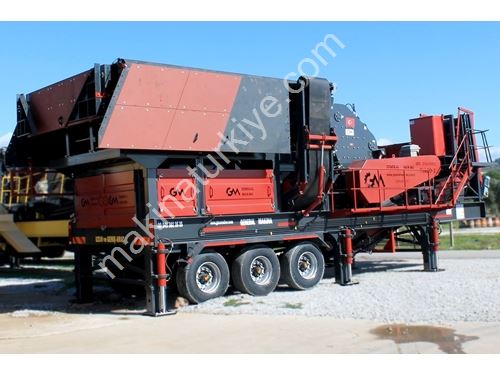 100 - 600 Ton / Hour Mobile Primary Impact Crusher