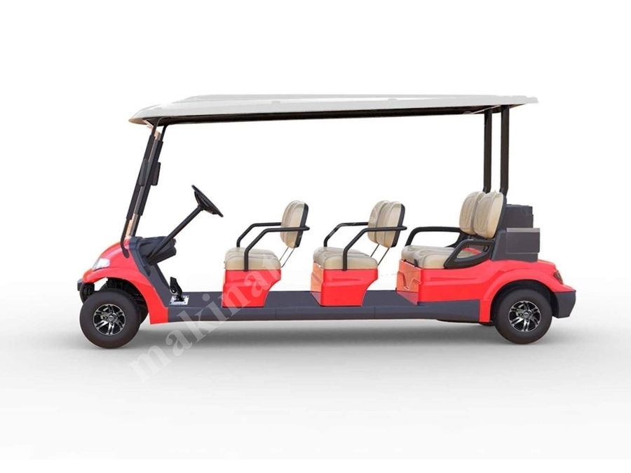 Green Car 6 Kişilik Elektrikli Golf Arabası