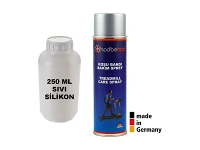 Running Band Silicone Oil 250 Ml Liquid + 500 Ml Spray Silicone Oil Set