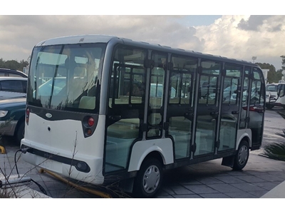 Green Car 14 Kişilik Kabinli Elektrikli Gezi Aracı - 1