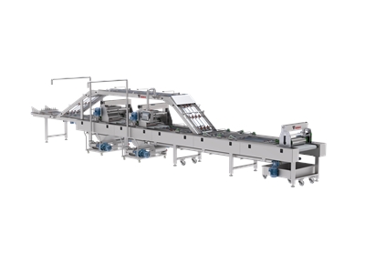 Gofret Krema Çift Hazneli Sürüm Makinesi / Wafer Cream Spreading Machine Double Head - 0