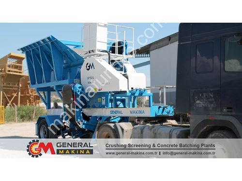 90-160 Ton / Saat Mobil Primer Çeneli Kırıcı