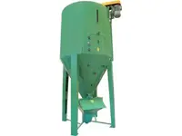 Vertical Mixer And Plastic Raw Material Silo 300-1000 Liters