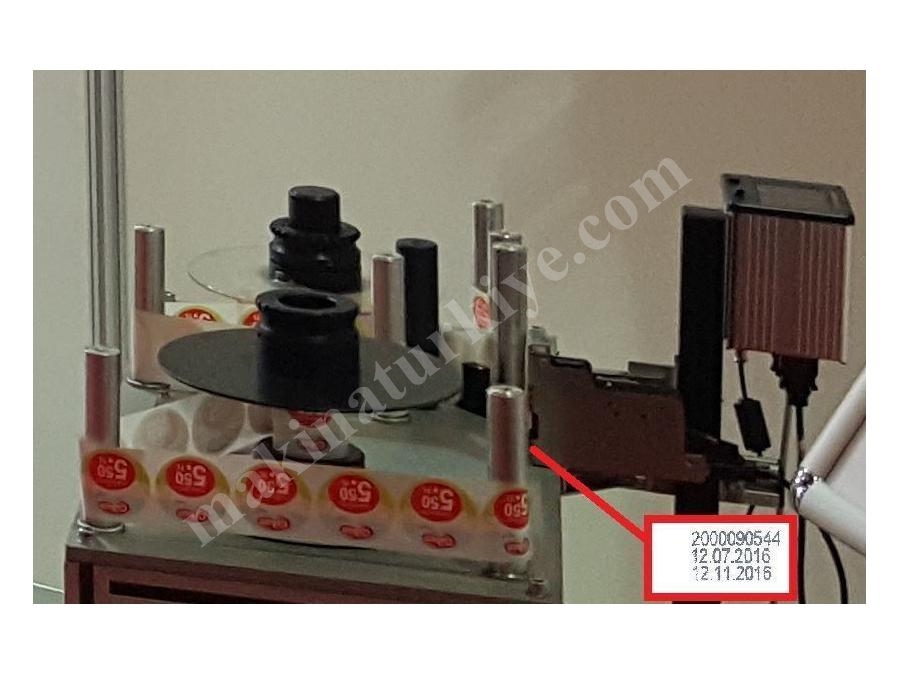 Etiket Sarıcı Aktarıcı Makina