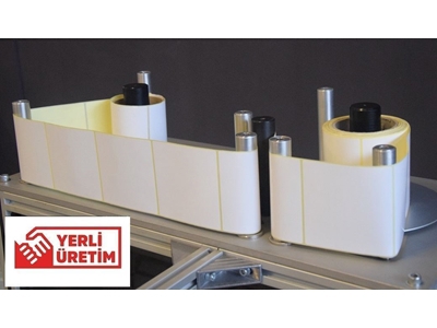 Etiket Sarıcı Aktarıcı Makina