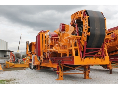 180-250 Tons/Hour Jaw Mobile Crusher Plant