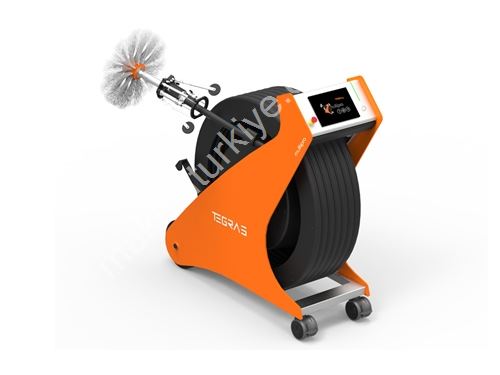 Machine de nettoyage de la cheminée industrielle de 30 mètres