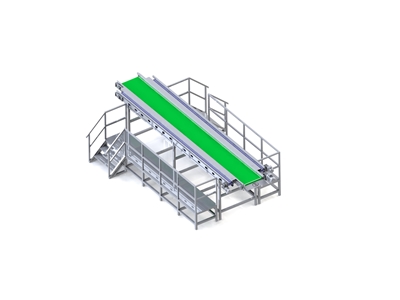 180 Derece PVC Bantlı Konveyör - 5
