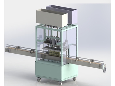 Flowmetre Loadcelli ve Volümetrik Sıvı Dolum Makinası