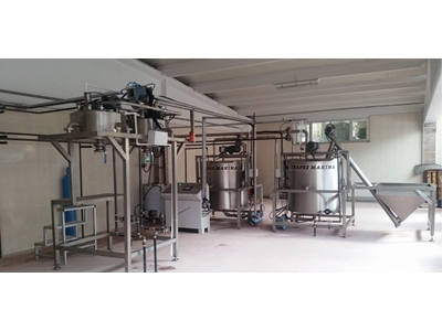 600 kg / Saat Otomatik Şeker Pişirme Hattı