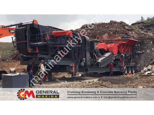 200-250 Ton / Saat Mobil Konkasör Tesisi