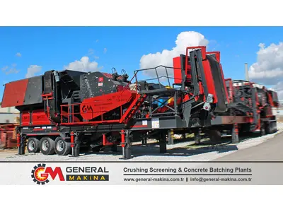 600 Ton / Hour Mobile Primary Impact Crusher