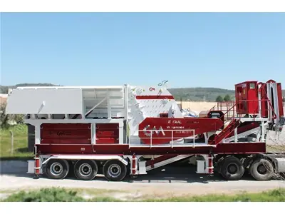600 Ton / Hour Mobile Primary Impact Crusher