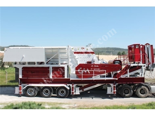 600 Ton / Hour Mobile Primary Impact Crusher