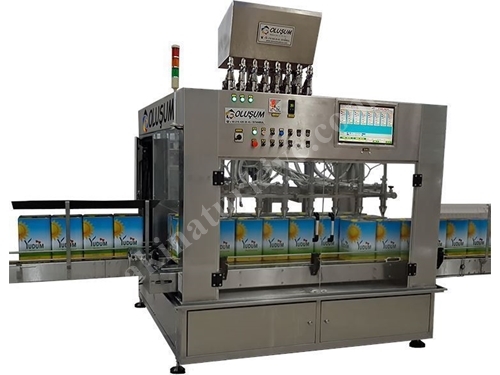 Teneke Bidon Dolum Hattı Powerfill - 8X1800