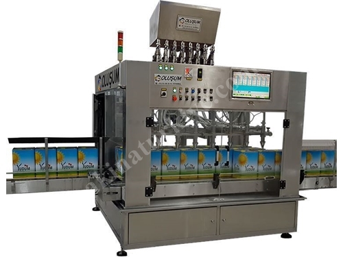 Teneke Bidon Sıvı Dolum Hattı - Powerfill 8X2400