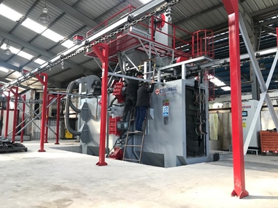 Machine de grenaillage suspendue Kontuni - 0