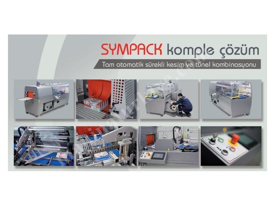 Tam Otomatik Shrink Paketleme Tüneli 50*550 mm