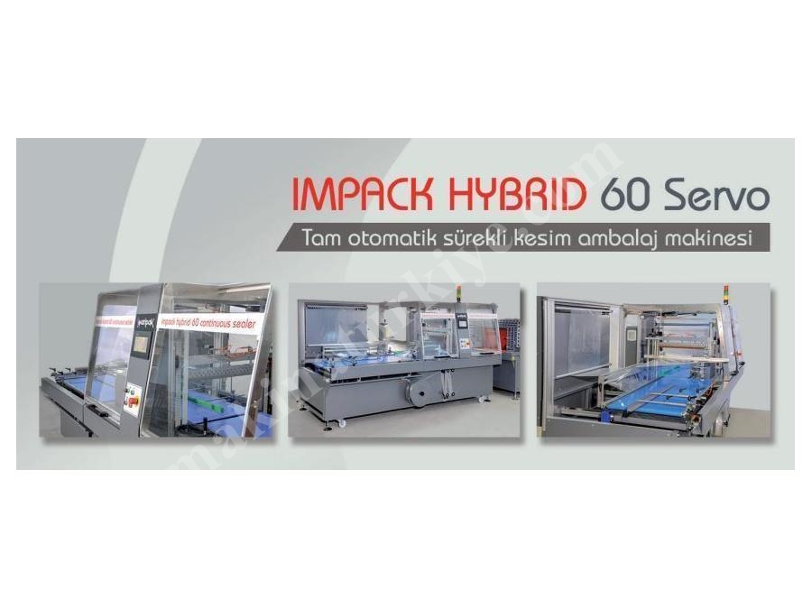 Sürekli Kesim Shrink Makinası 50*1000 Mm 