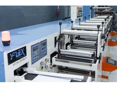 508 mm Flexo Etiket Baskı Makinası  - 5