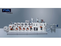 FX330 508 mm Flexo Etiket Baskı Makinası  - 3