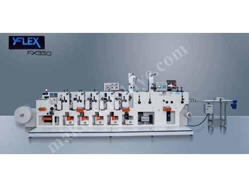 FX330 508 mm Flexo Etiket Baskı Makinası 