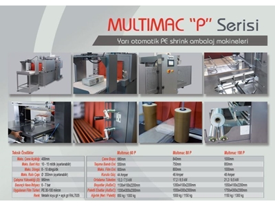 1000 mm Yarı Otomatik Shrink Ambalaj Makinası - 1