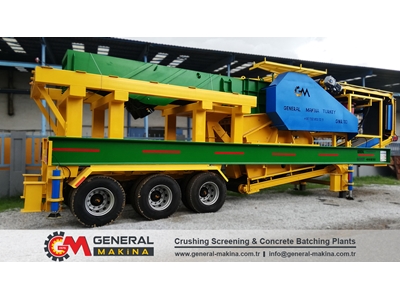 50-350 Ton / Saat Mobil Primer Çeneli Kırıcı - 2