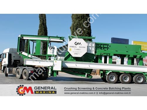 350 Ton / Saat Mobil Primer Çeneli Kırıcı