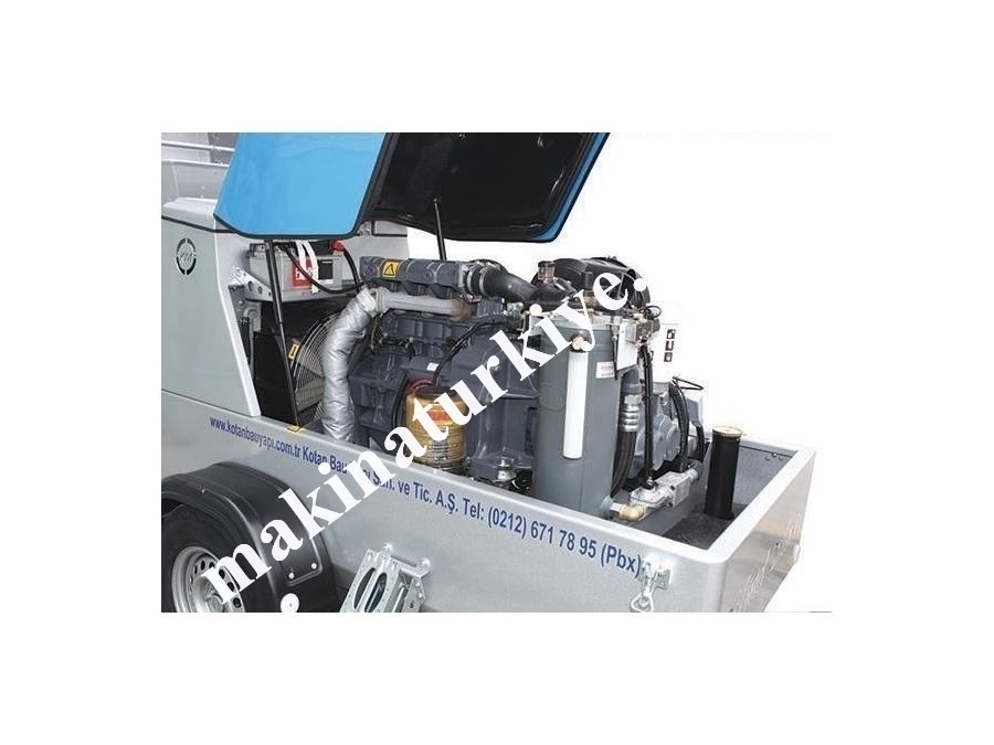 Hava Basınçlı Kelepçeli Ve Kürekli Harç Karıştırma Ve Aktarma Makinası 	
MM-6000