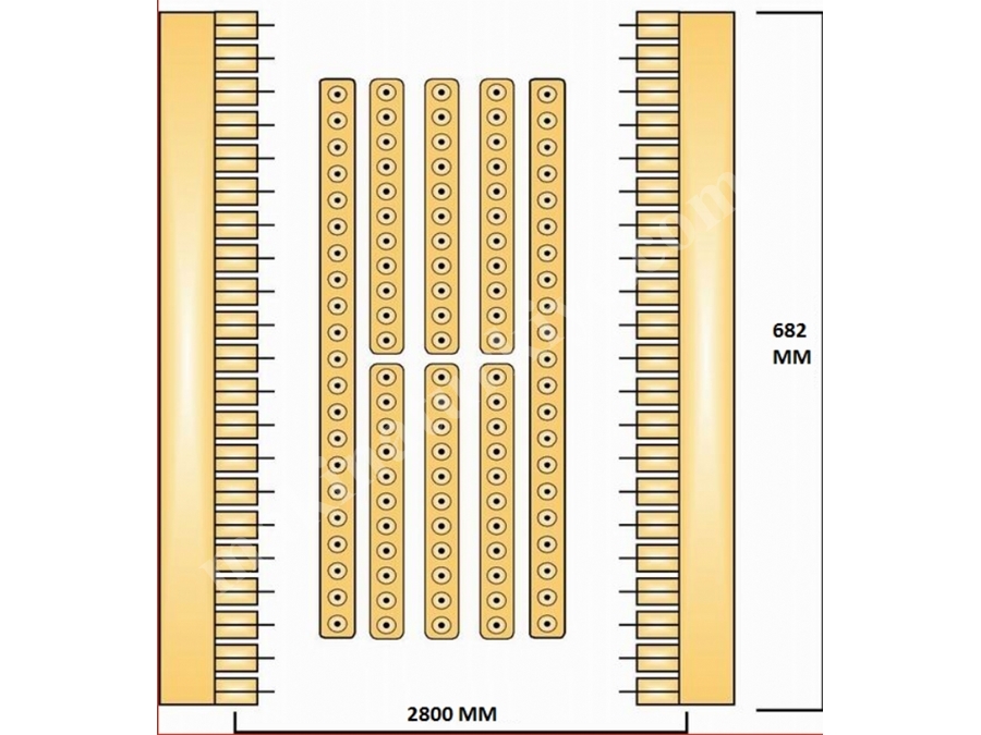 Çoklu Delik Makinası - Ünver Klass 7X21 